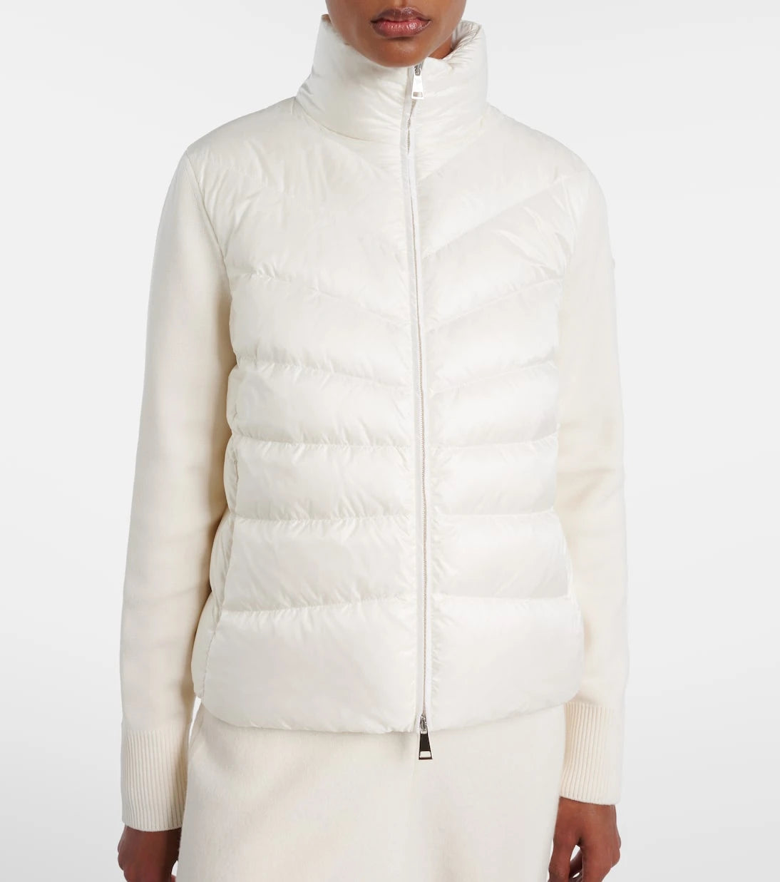 Moncler - Down-paneled cardigan