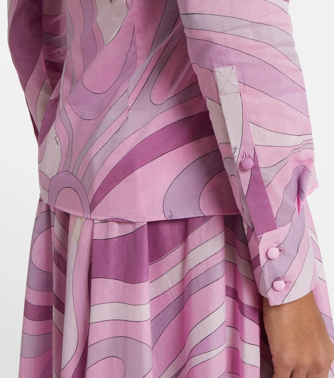 Pucci - Orchidee cotton muslin shirt