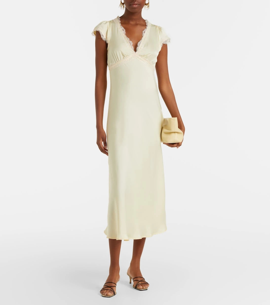 Faithfull - Gala shirred midi dress