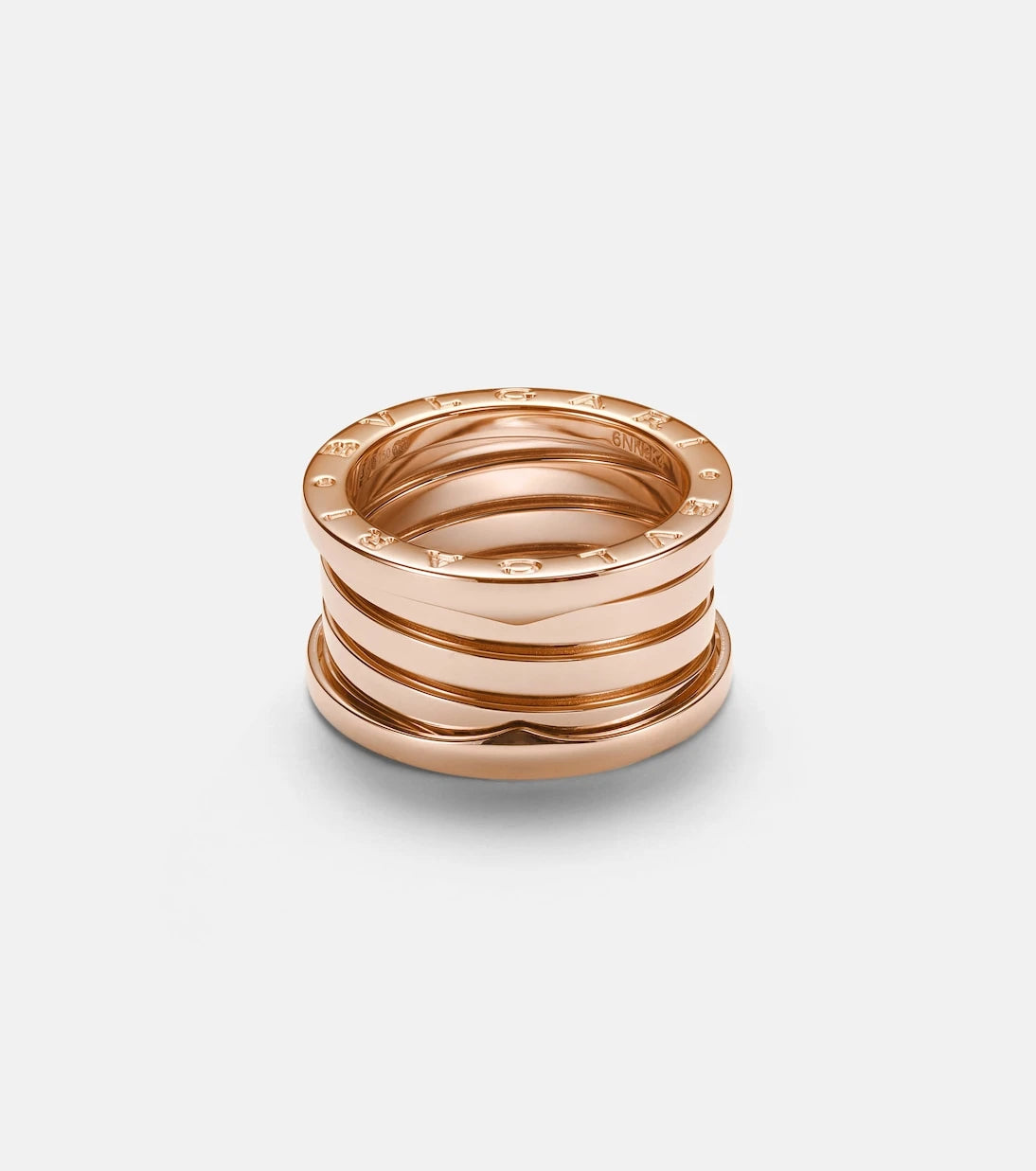 Bvlgari - B.zero1 18kt rose gold ring