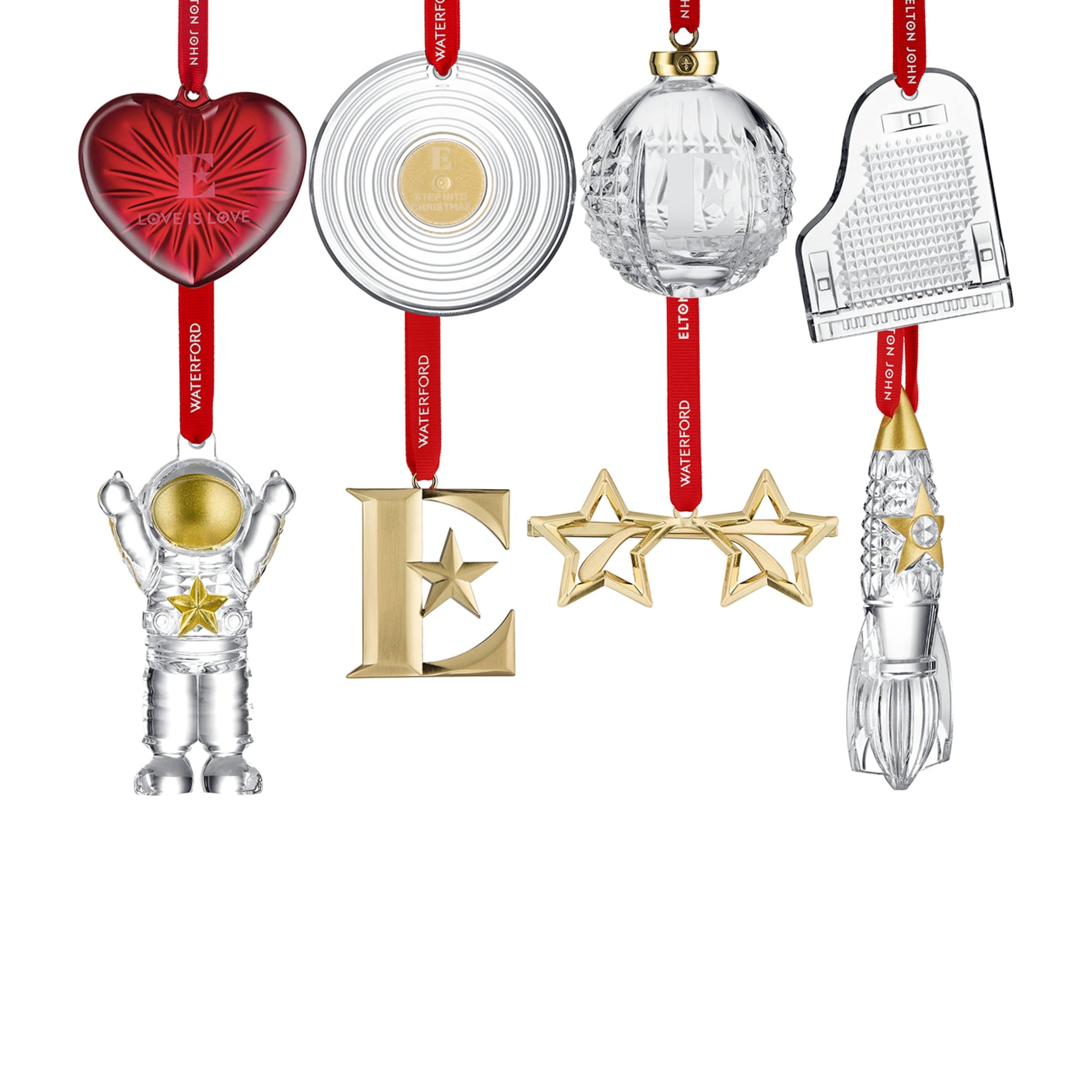 Elton John Ornament Set