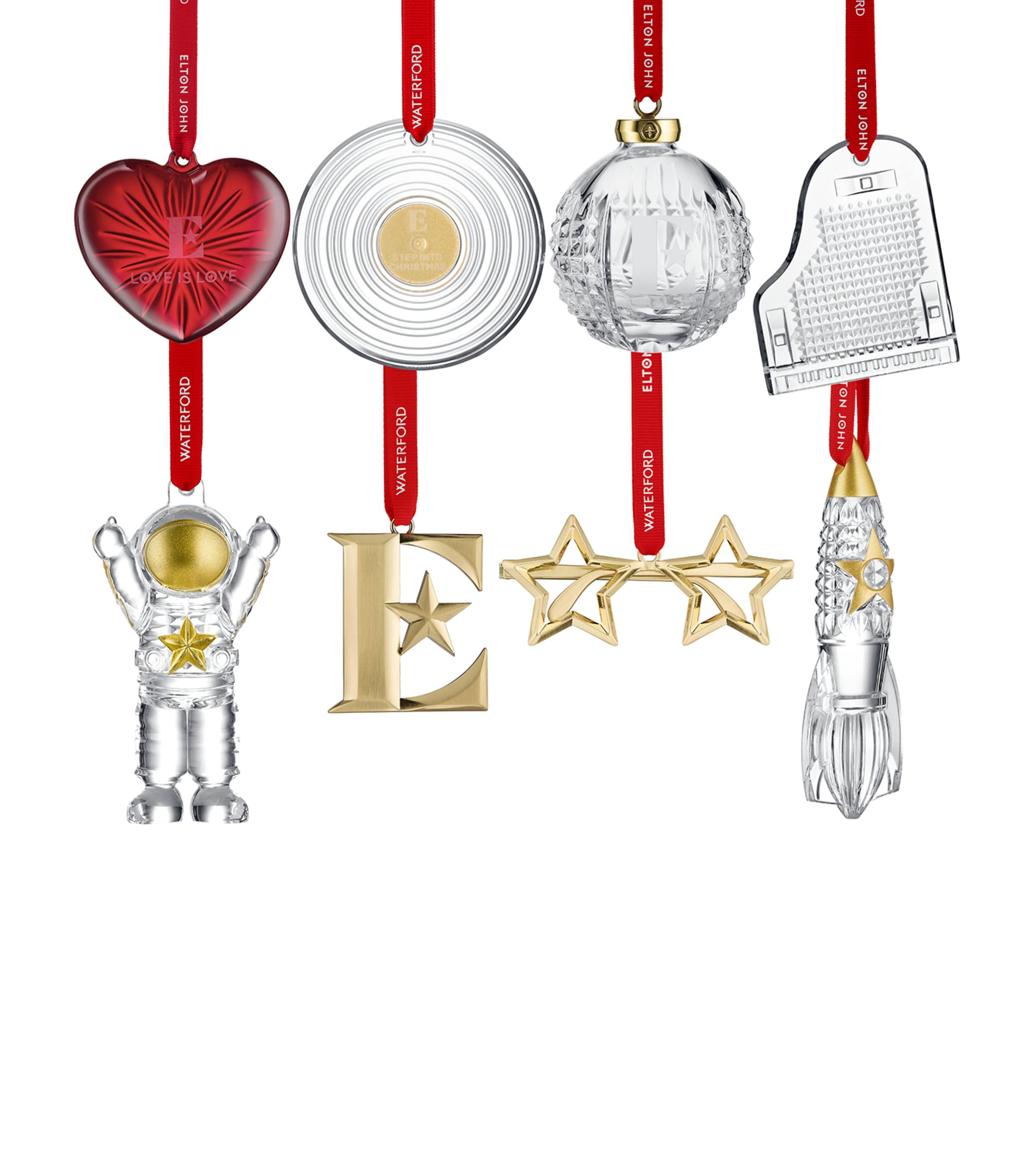 Elton John Ornament Set