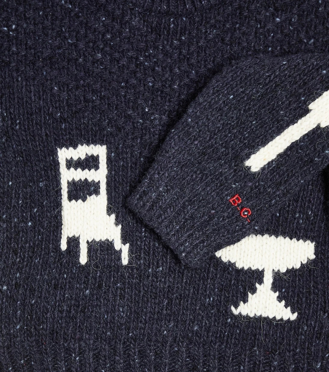 Bobo Choses - Baby The Feast wool-blend sweater