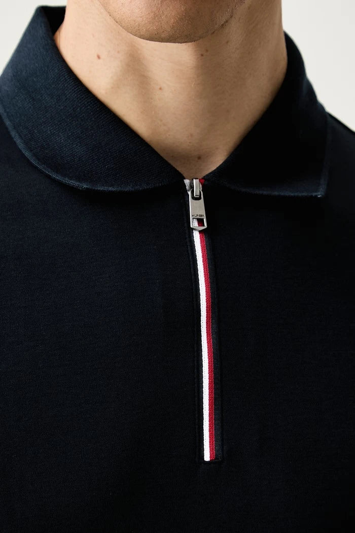 Tommy Hilfiger erkek pamuklu yakalı tişört