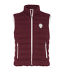 Brunello Cucinelli Red Techno Cotton Piqué Padded Gilet