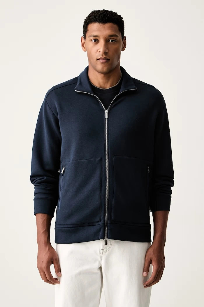 Paul&Shark fermuarlı erkek modal sweatshirt