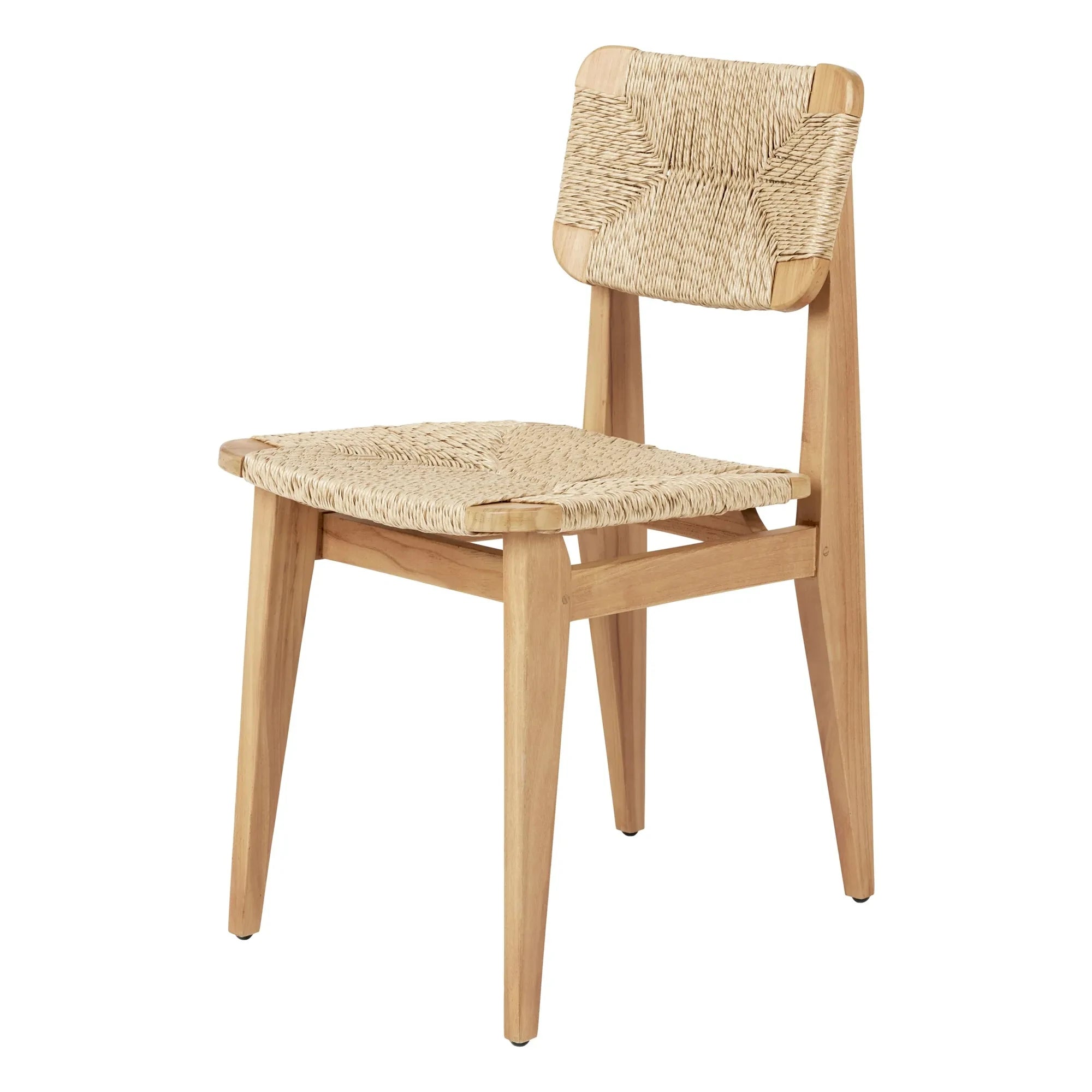 Gubi - C-Chair outdoor with rope seat, Marcel Gascoin
