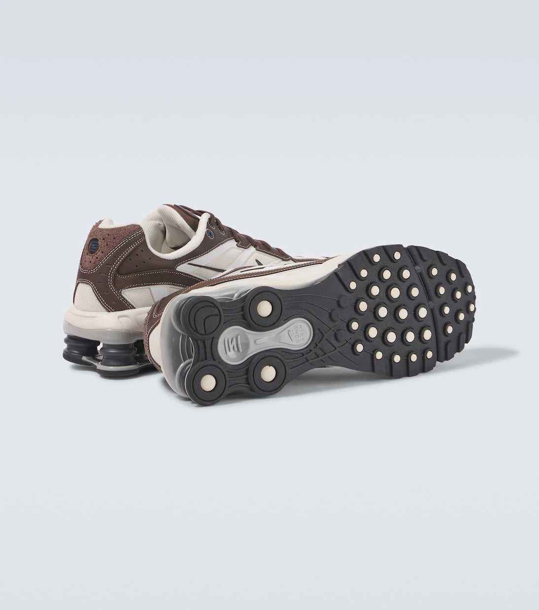 نايكي - سنيكرز Shox Ride 2 بحواف جلدية