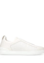 Zegna Crocodile Leather Triple Stitch Sneakers