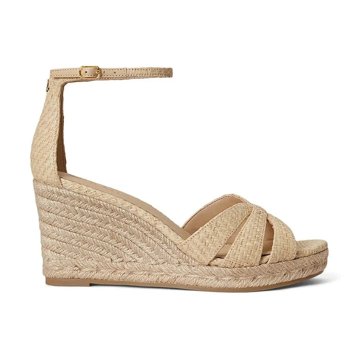 Lauren Ralph Lauren Nellie Hafif Eğimli Platform Sandalet