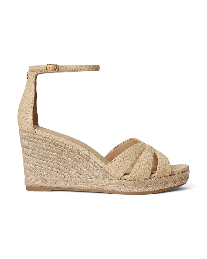 Lauren Ralph Lauren Nellie Hafif Eğimli Platform Sandalet
