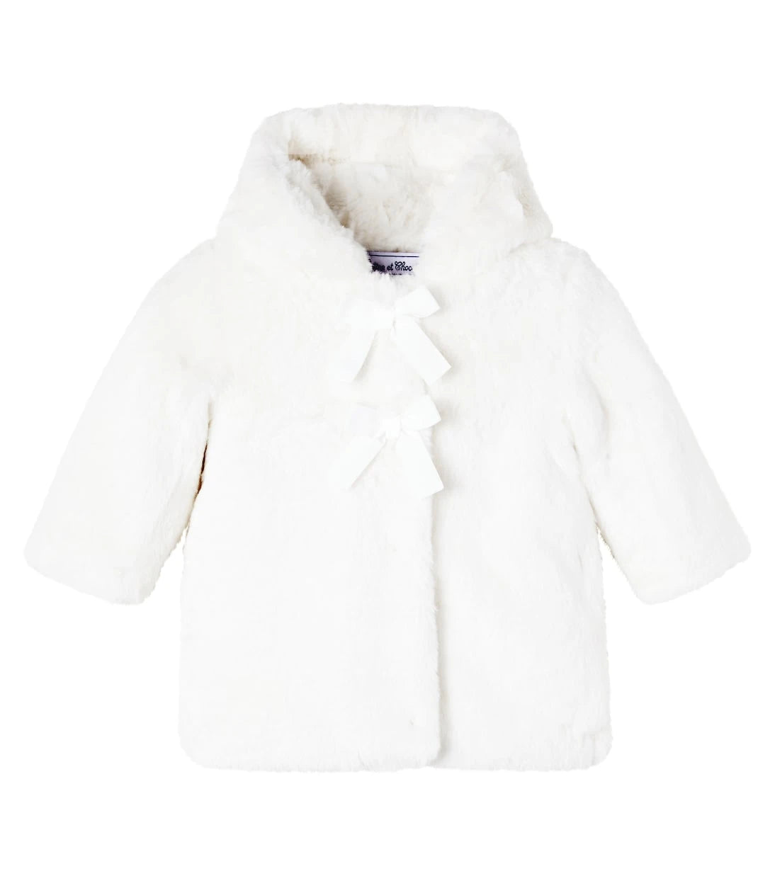 Tartine et Chocolat - Baby bow-detail coat