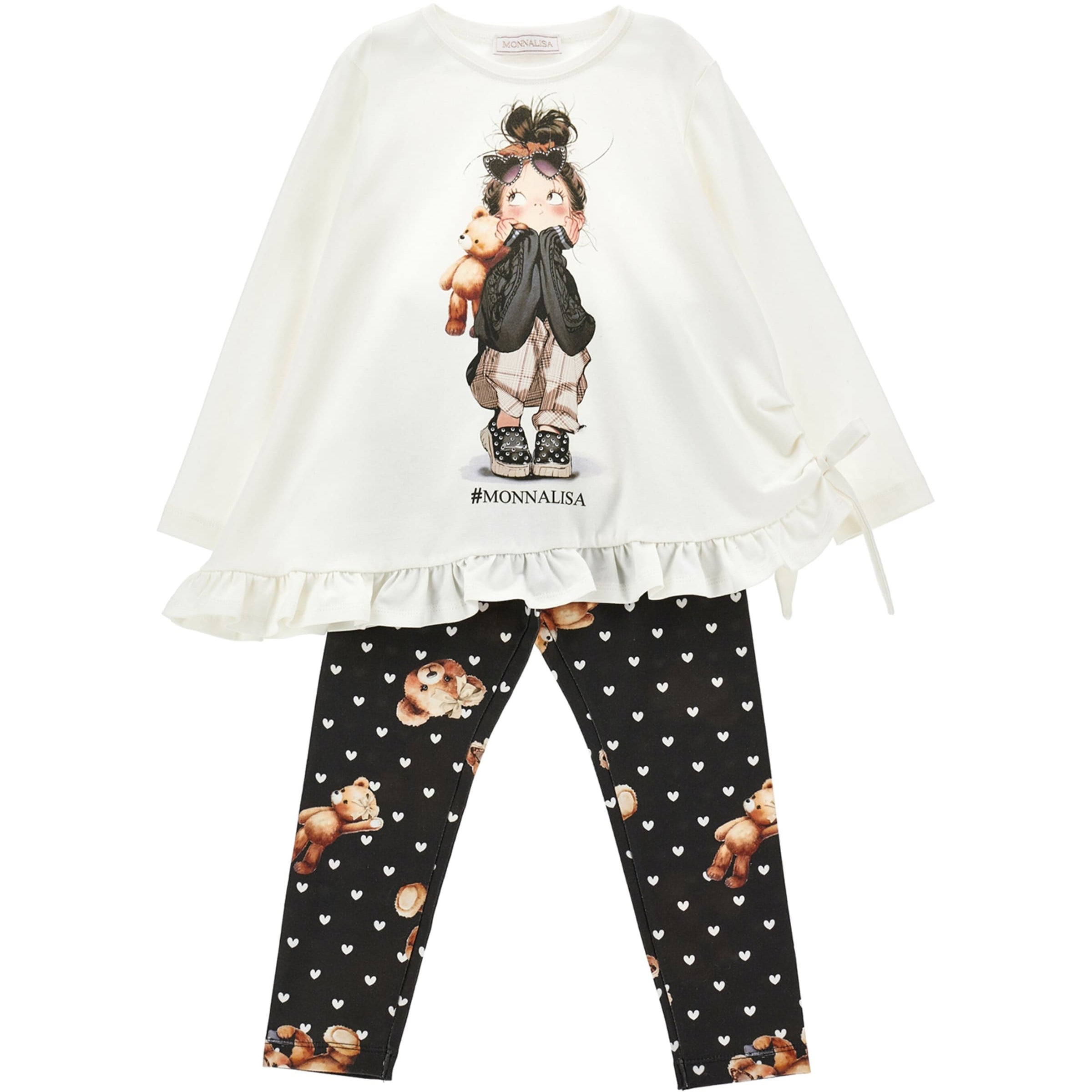 Graphic Maxi T-Shirt and Leggings Set (2-12 Years)