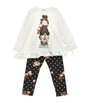 Graphic Maxi T-Shirt and Leggings Set (2-12 Years)
