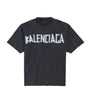 Balenciaga Cotton Oversized Tape Logo T-Shirt