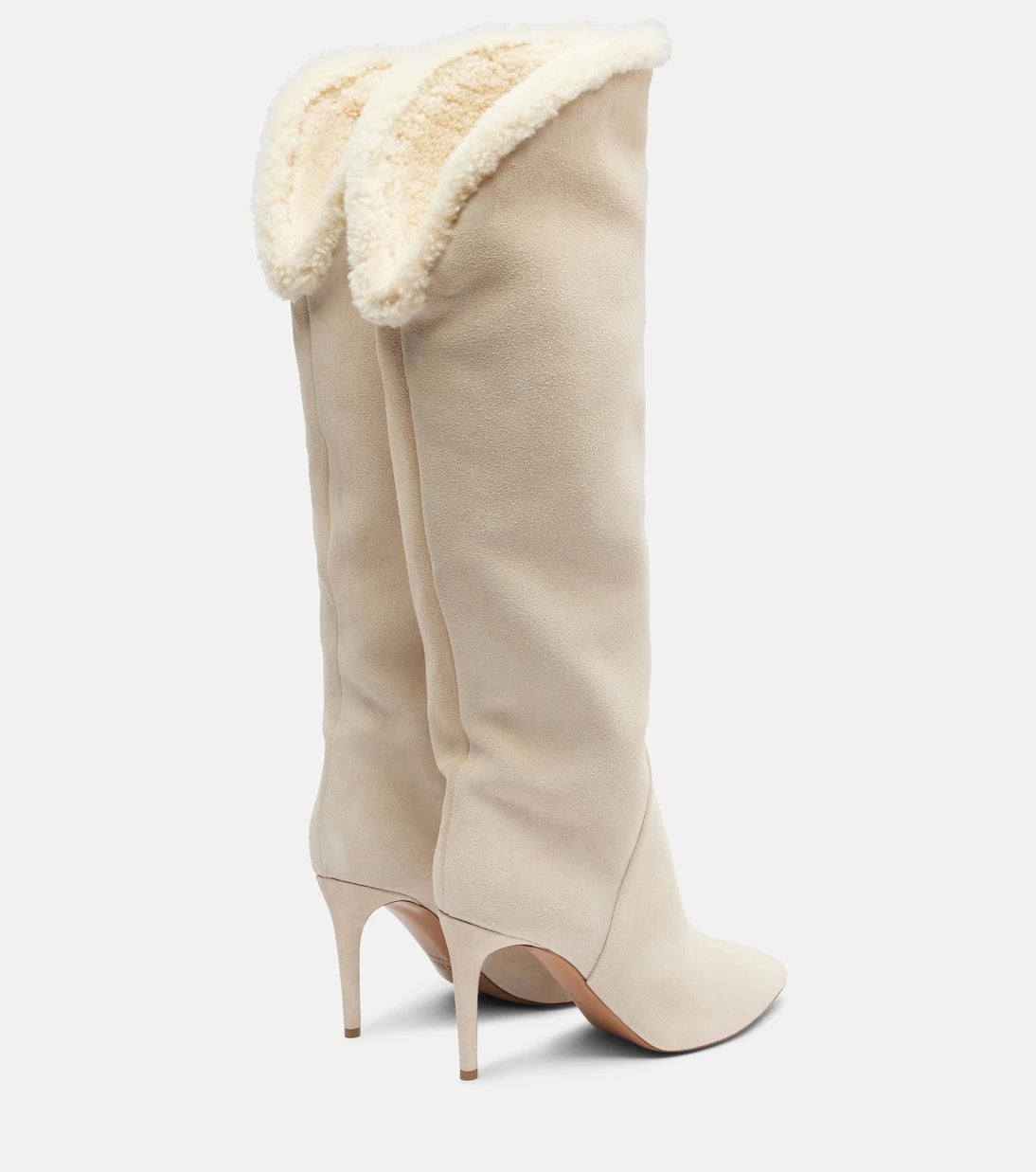 Paris Texas - Gaia 85 suede knee-high boots