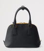 Prada Black Mini Leather Promenade Top-Handle Bag
