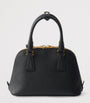 Prada Black Mini Leather Promenade Top-Handle Bag