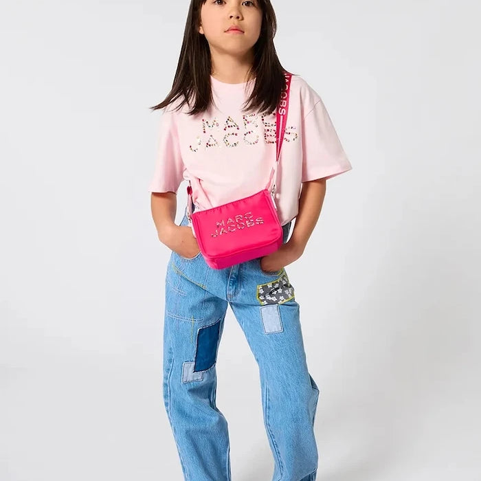 Детска памучна тениска Marc Jacobs