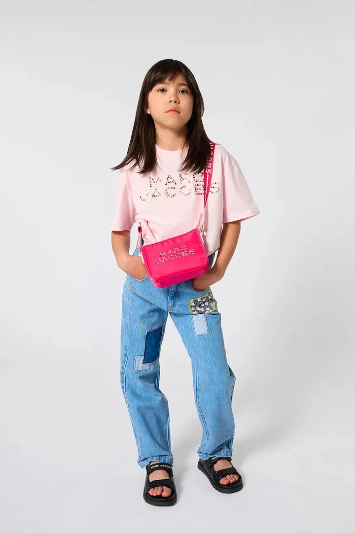 Детска памучна тениска Marc Jacobs