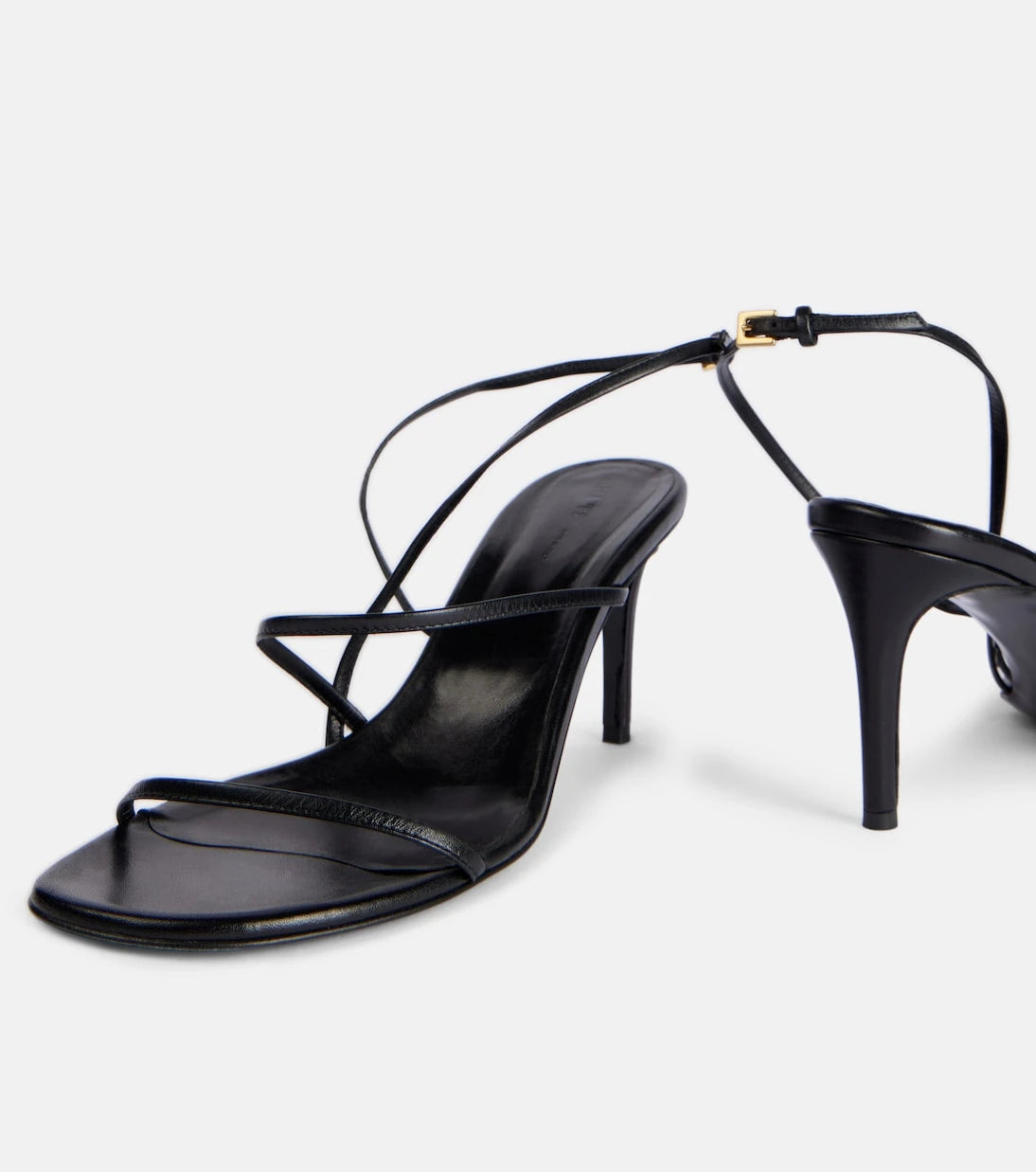 Khaite - Loop 75 leather sandals