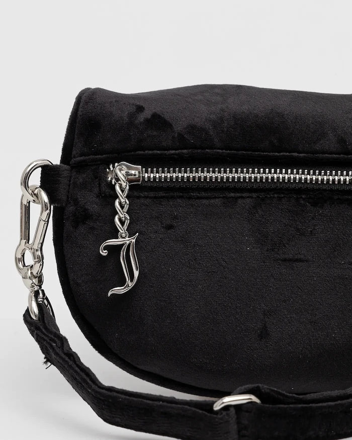 Juicy Couture чанта crossbody дамска от кадифе KIMBERLY