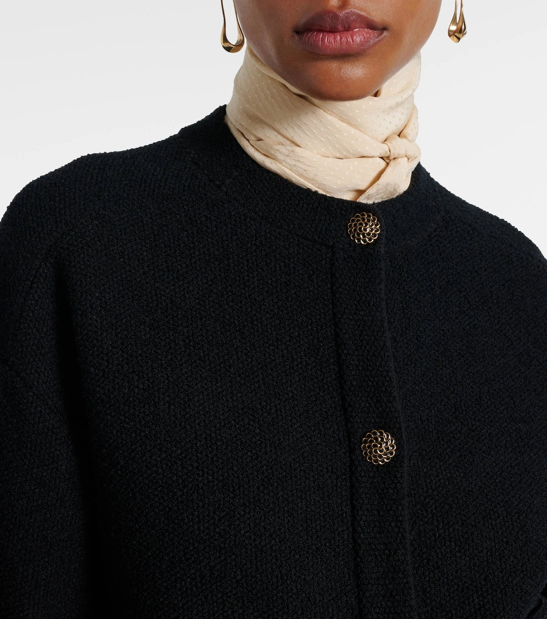 Loro Piana - Cropped cotton and silk cardigan