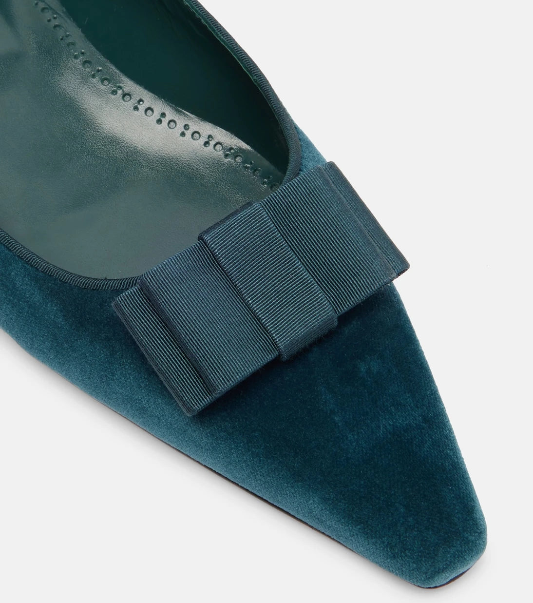 Manolo Blahnik - Reador velvet ballet flats
