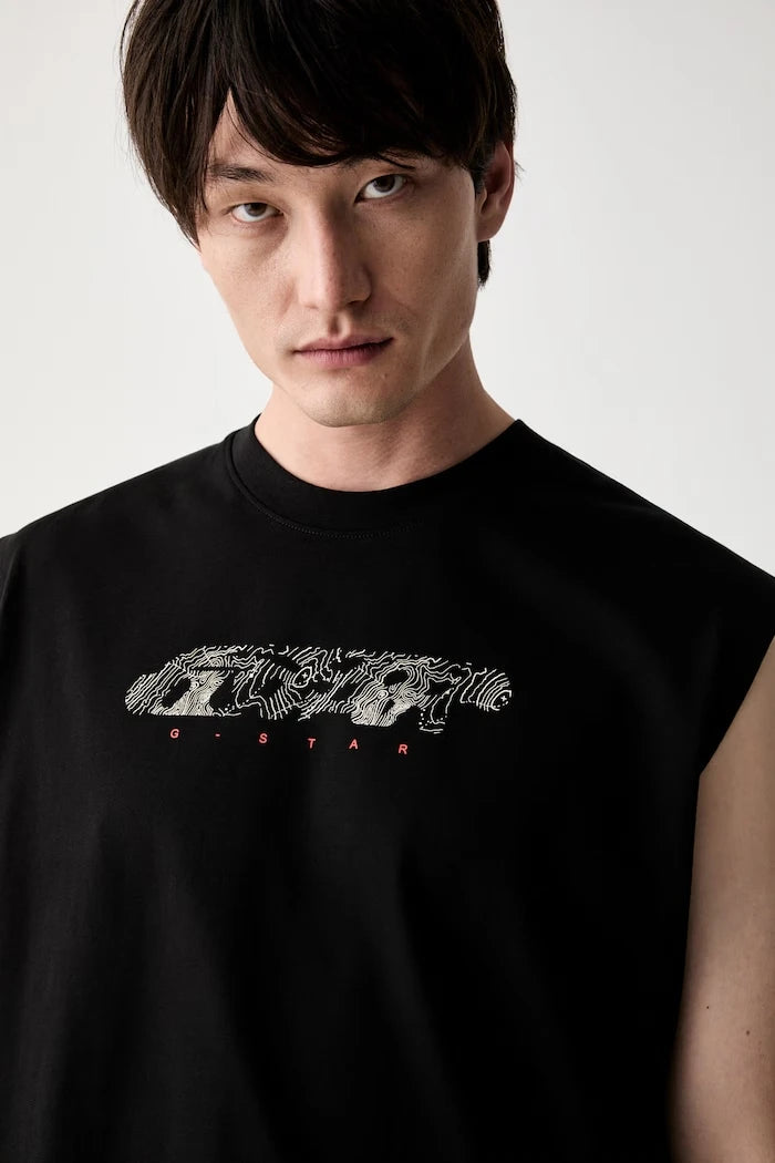 G-Star Erkek Kolsuz Pamuklu Loose Gr
