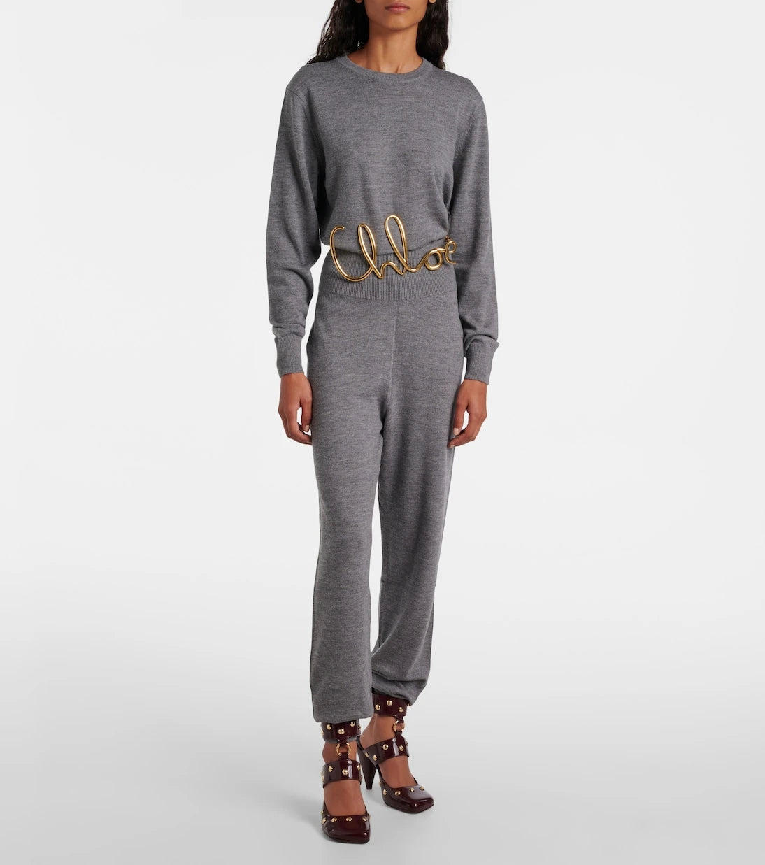 Chloé - Wool sweatpants