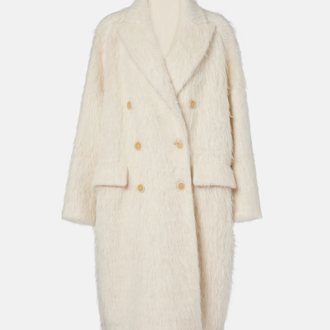 Brunello Cucinelli - Double-breasted alpaca-blend coat