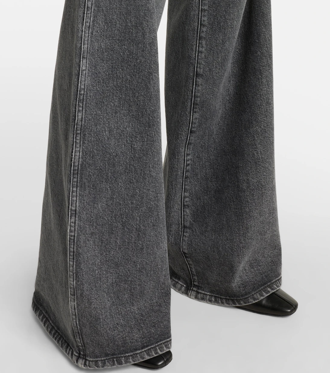 Khaite - Dane high-rise wide-leg jeans