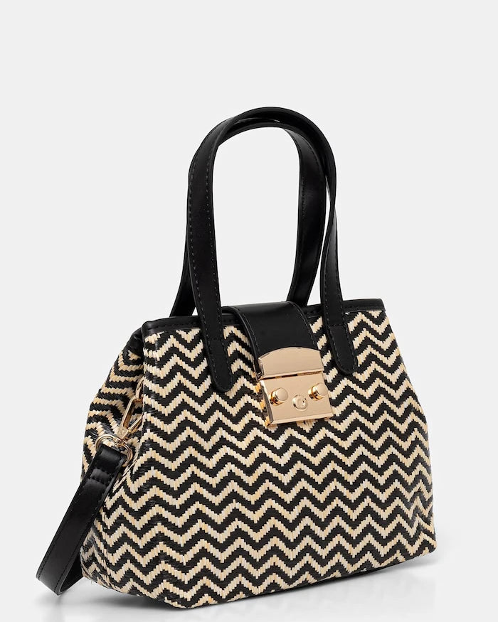 Morgan сплетена материя дамска чанта crossbody 2ALIZEE