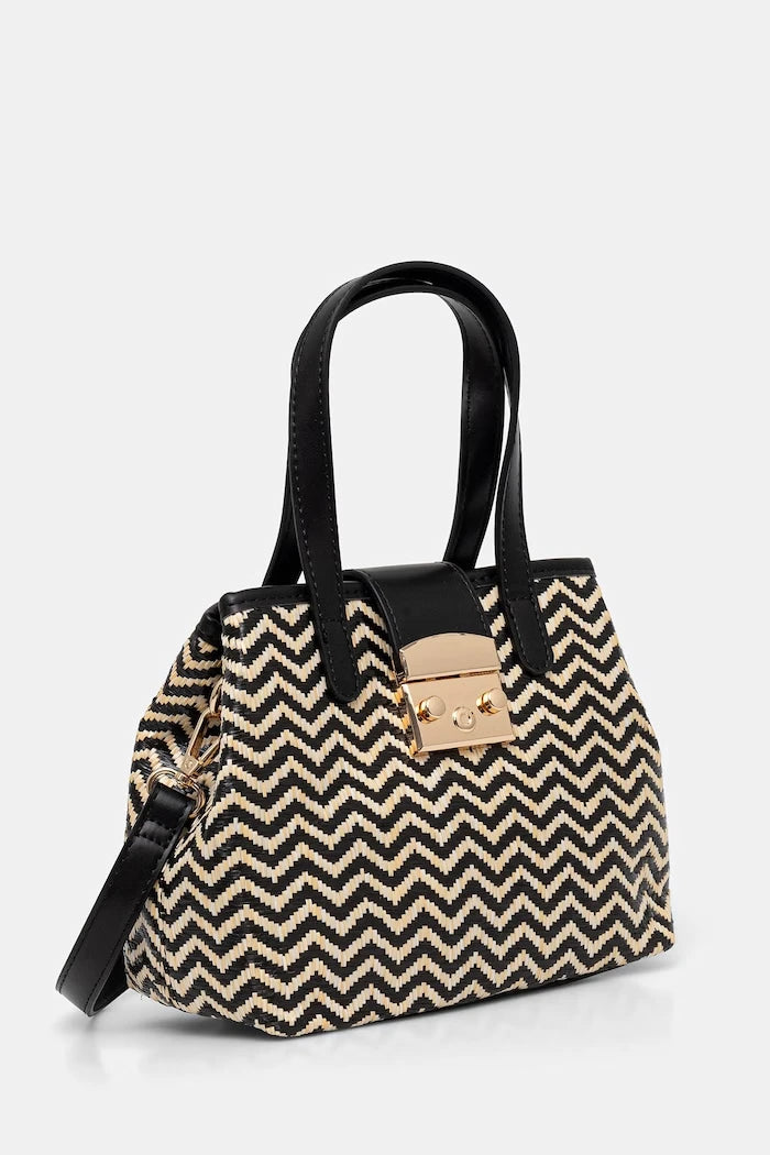 Morgan сплетена материя дамска чанта crossbody 2ALIZEE