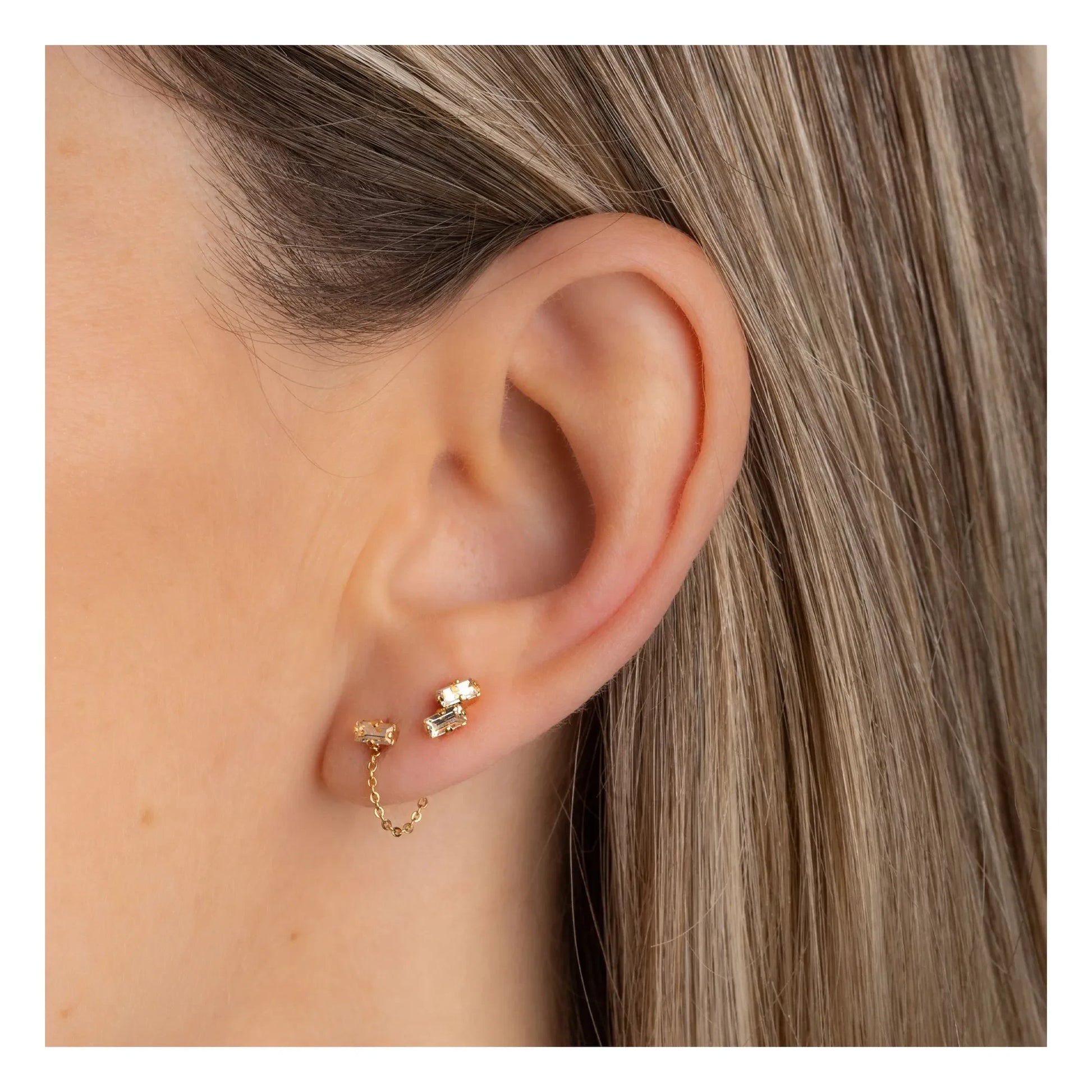 April Please - Blaise Earrings | Champagne