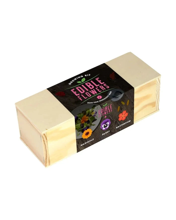 Комплект за отглеждане на растения RESETEA Edible Flowers Growing Kit 21 x 7,8 x 6,5 cm