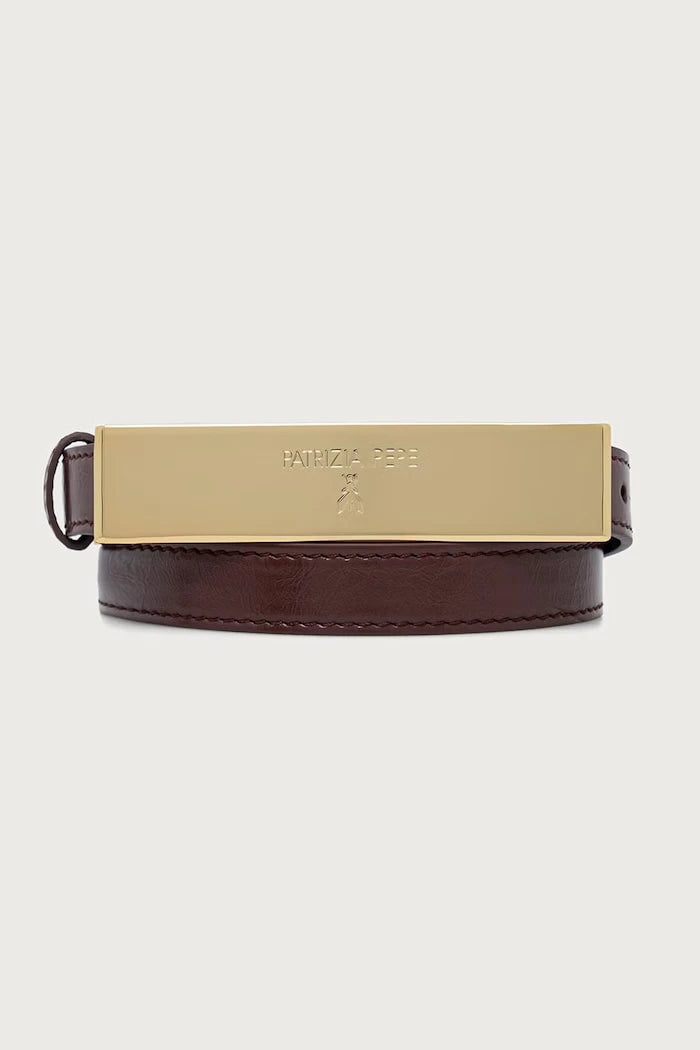 Kadın deri kemer