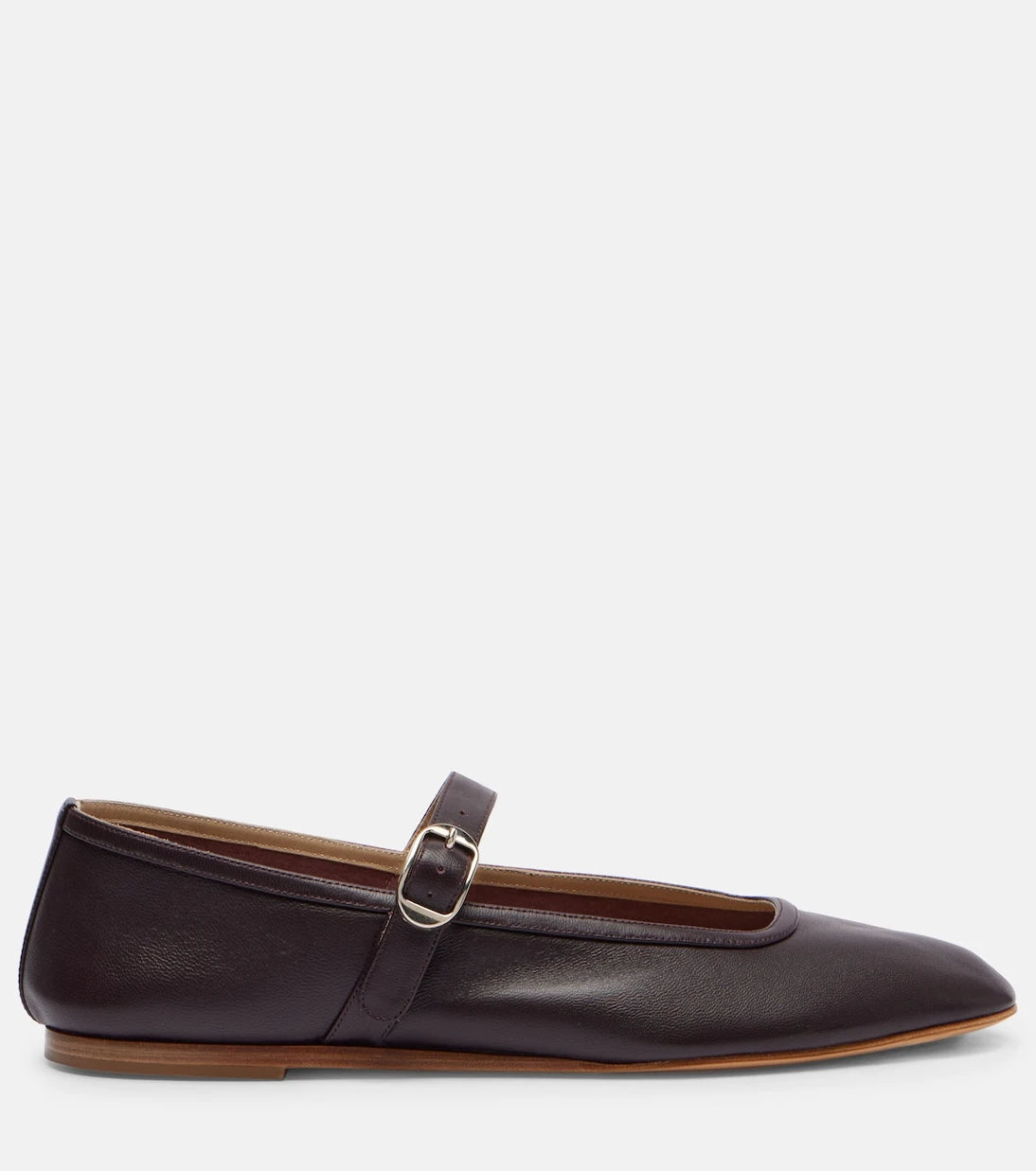 Le Monde Béryl - Leather Mary Jane ballet flats