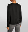 Rag & Bone Black Fine-Knit Sweater