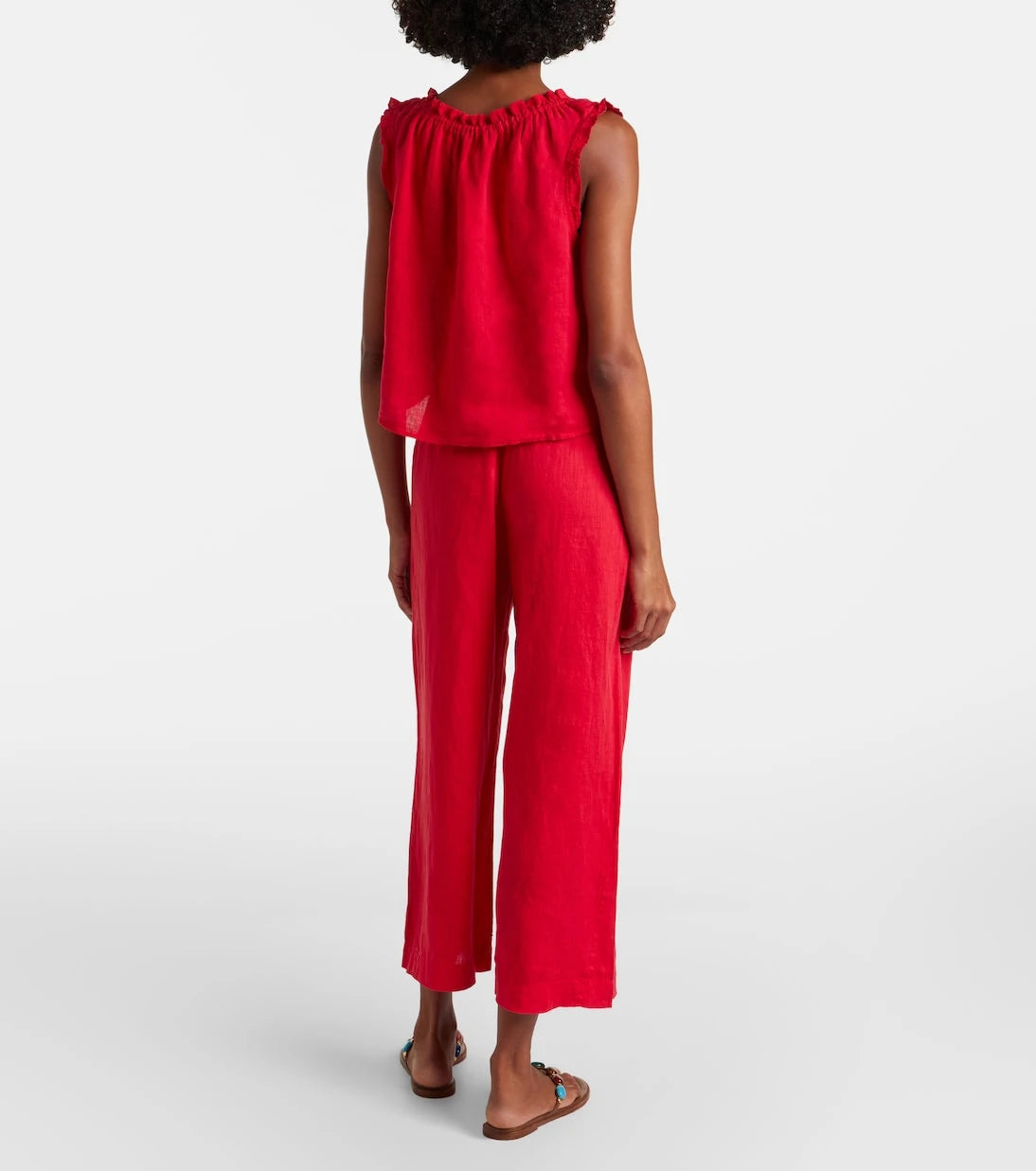 Velvet - Lola linen wide-leg pants