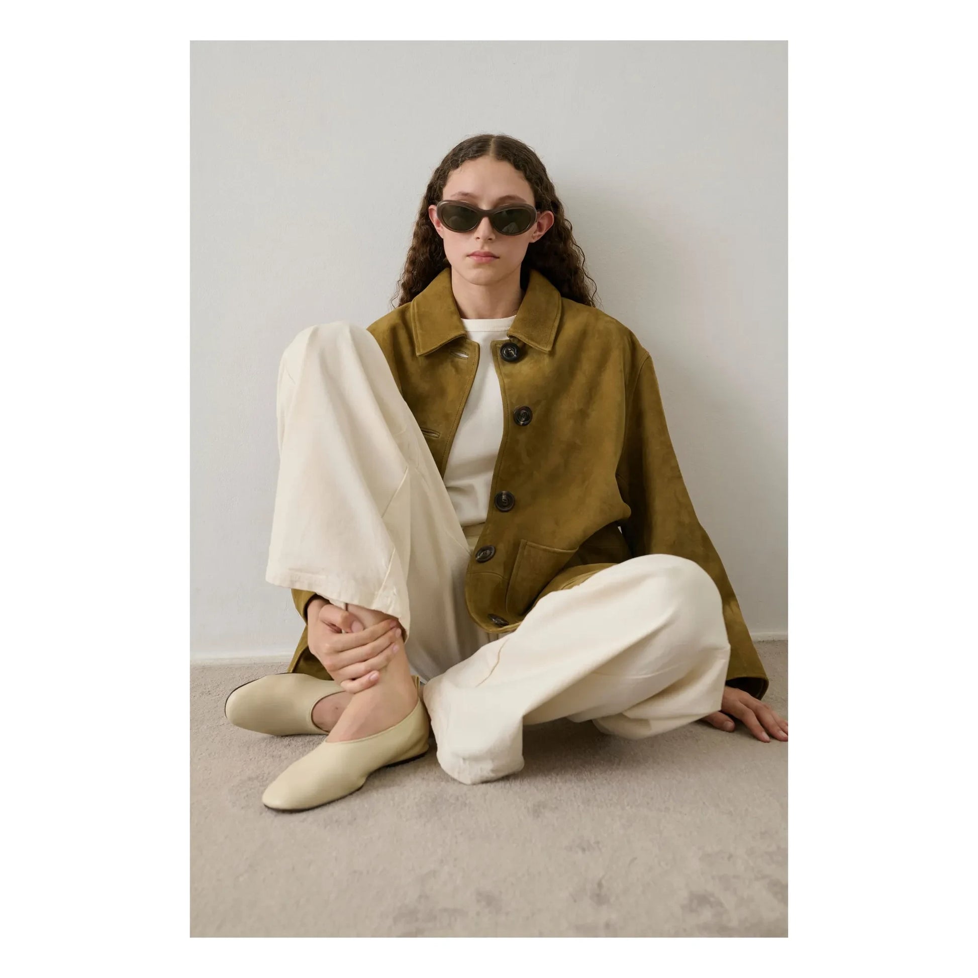 Soeur - Bala Ballerinas Leather | Ivory