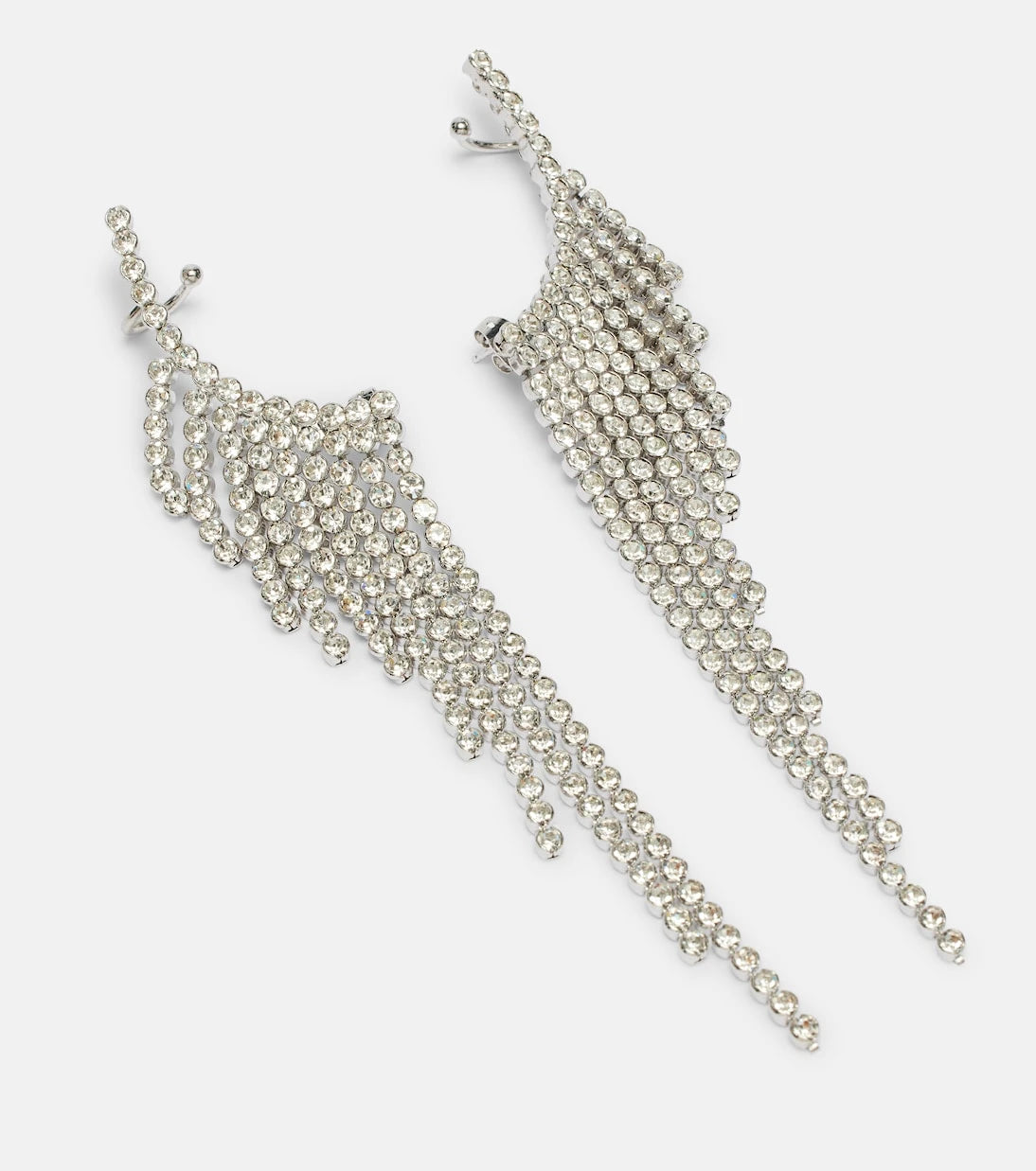 Rabanne - Embellished drop earrings