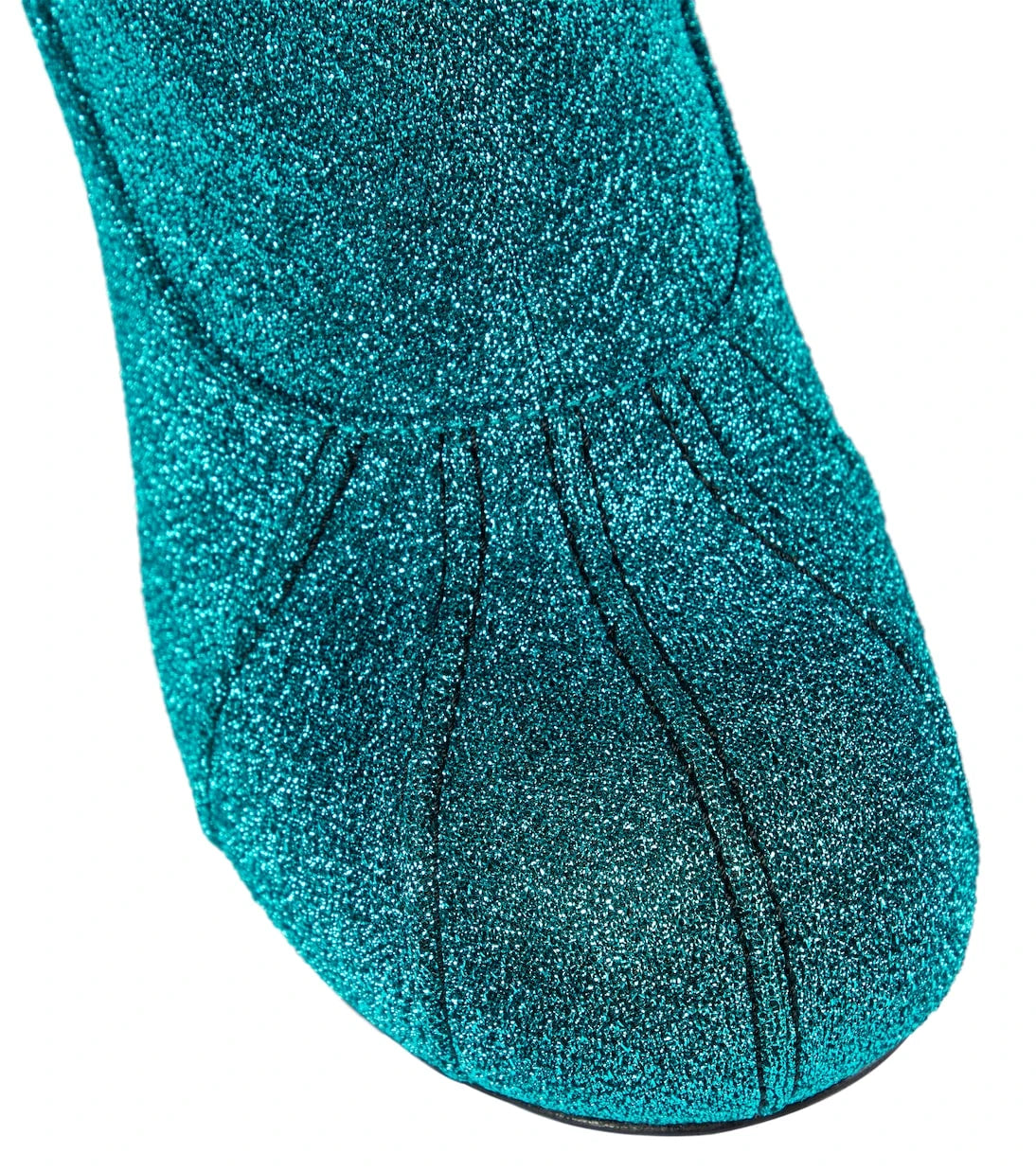 Stella McCartney - حذاء Groove Lurex® طويل يصل إلى الركبة