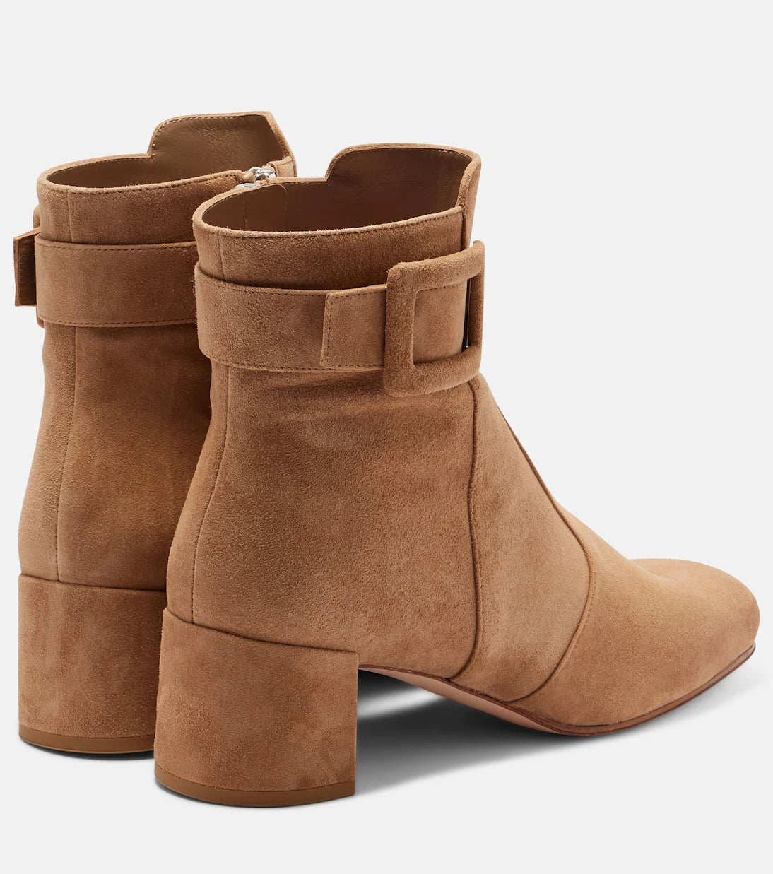 Roger Vivier - حذاء الكاحل Polly 45 الجلدي من مجموعة Très Vivier