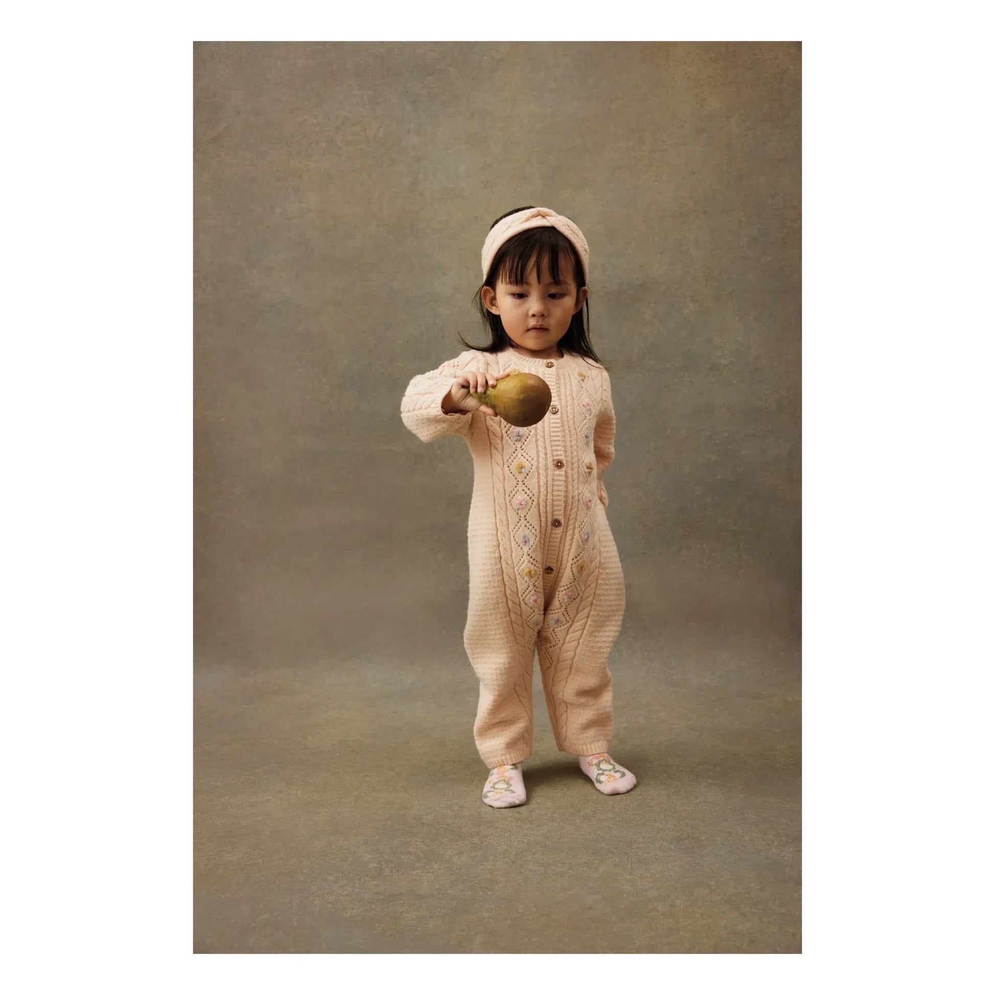 Louise Misha - Idrina Wool jumpsuit | Pale Pink