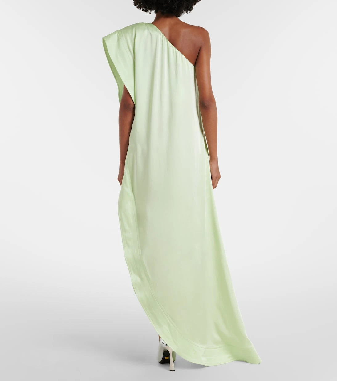 Stella McCartney - Envers asymmetric satin cocktail dress