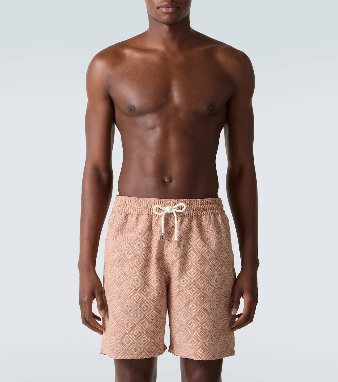 Frescobol Carioca - Santos printed swim trunks