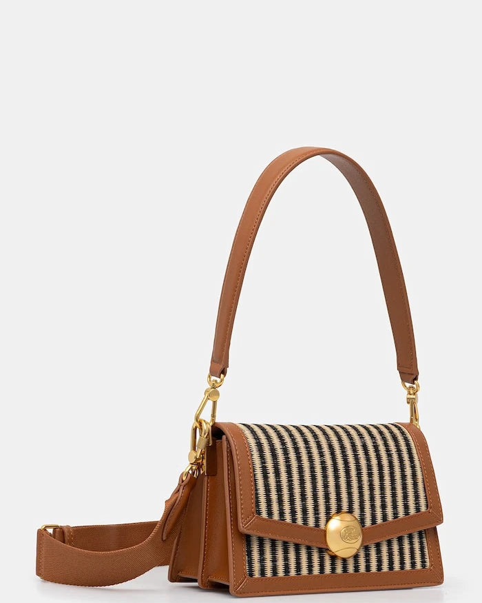 Lacoste сплетена дамска чанта crossbody