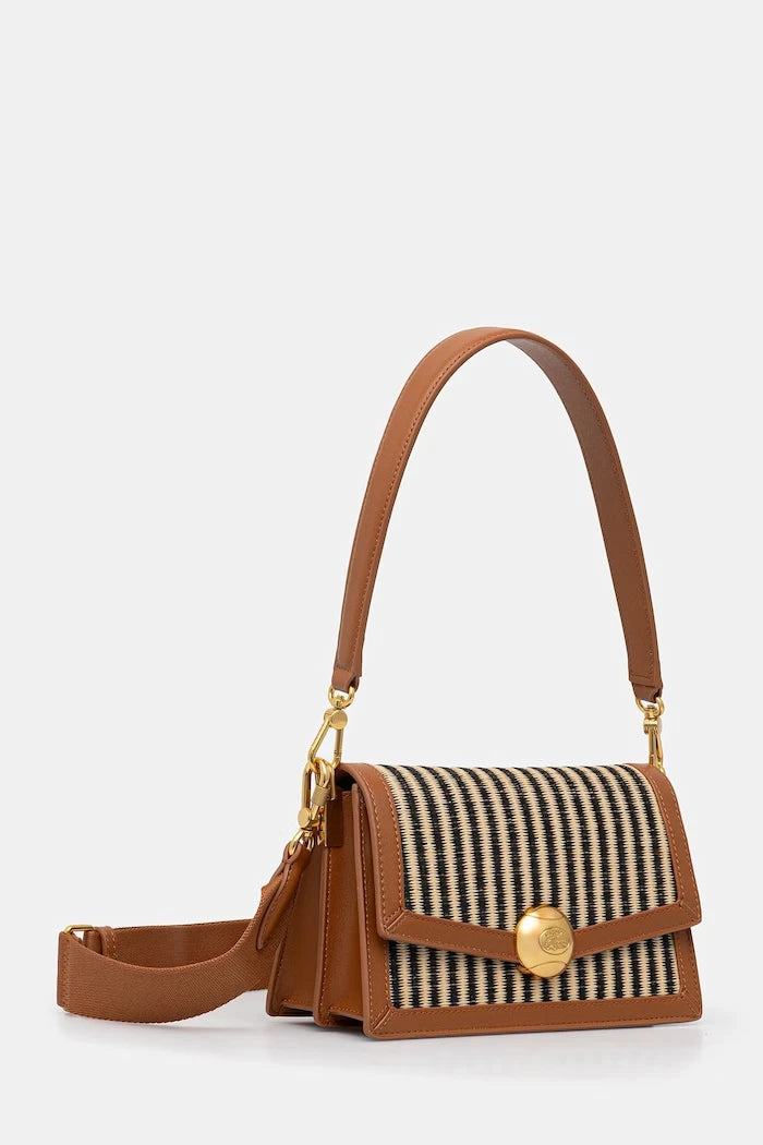 Lacoste сплетена дамска чанта crossbody