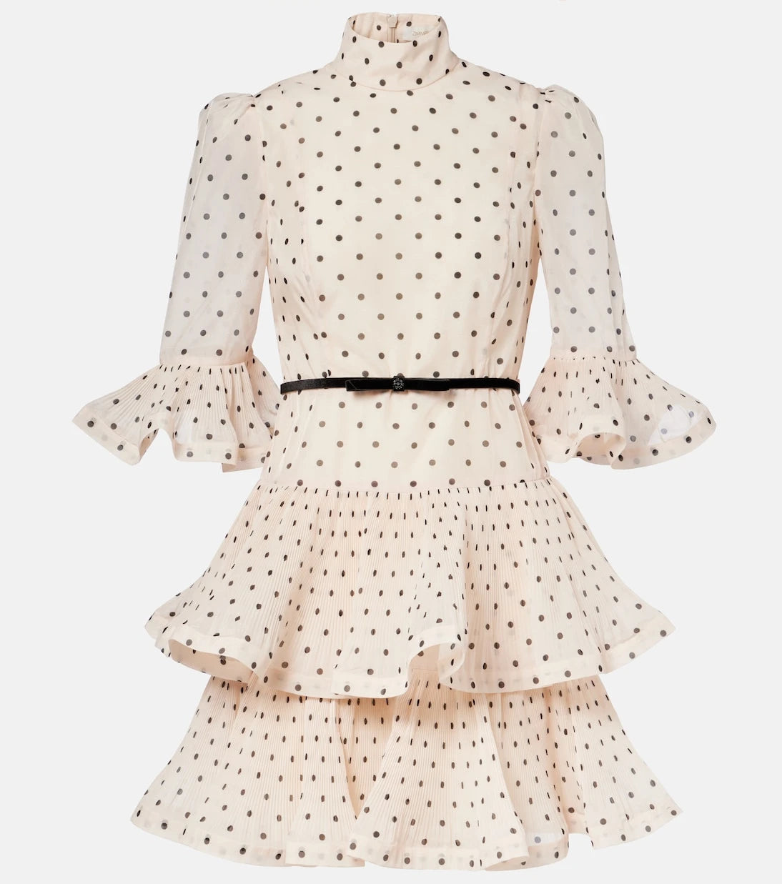 Zimmermann - Polka-dot ruffled minidress